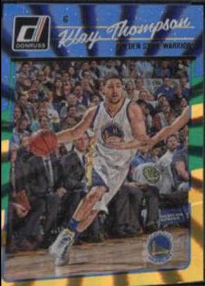 Klay Thompson [Green, Yellow Laser] #136