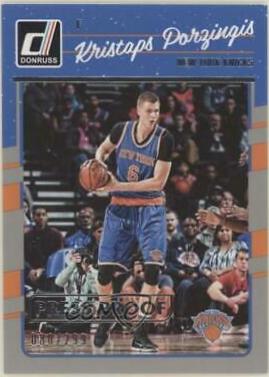 Kristaps Porzingis [Silver Press Proof] #60