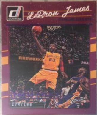 LeBron James [Purple Press Proof] #15