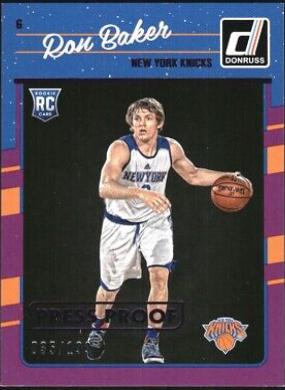 Ron Baker [Purple Press Proof] #200
