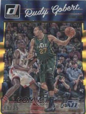 Rudy Gobert Yellow Laser #50