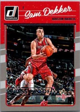 Sam Dekker [Silver Press Proof] #113