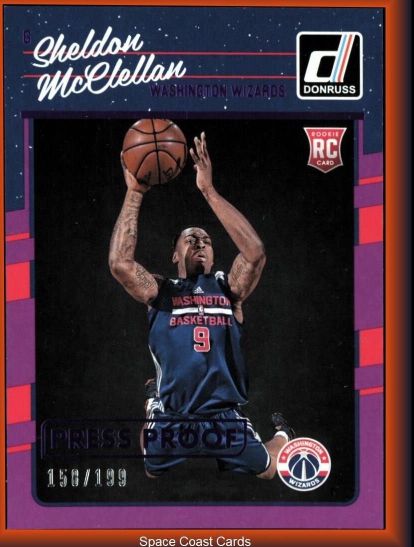 Sheldon McClellan [Purple Press Proof] #199