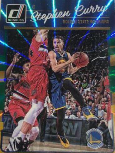 Stephen Curry [Green, Yellow Laser] #135