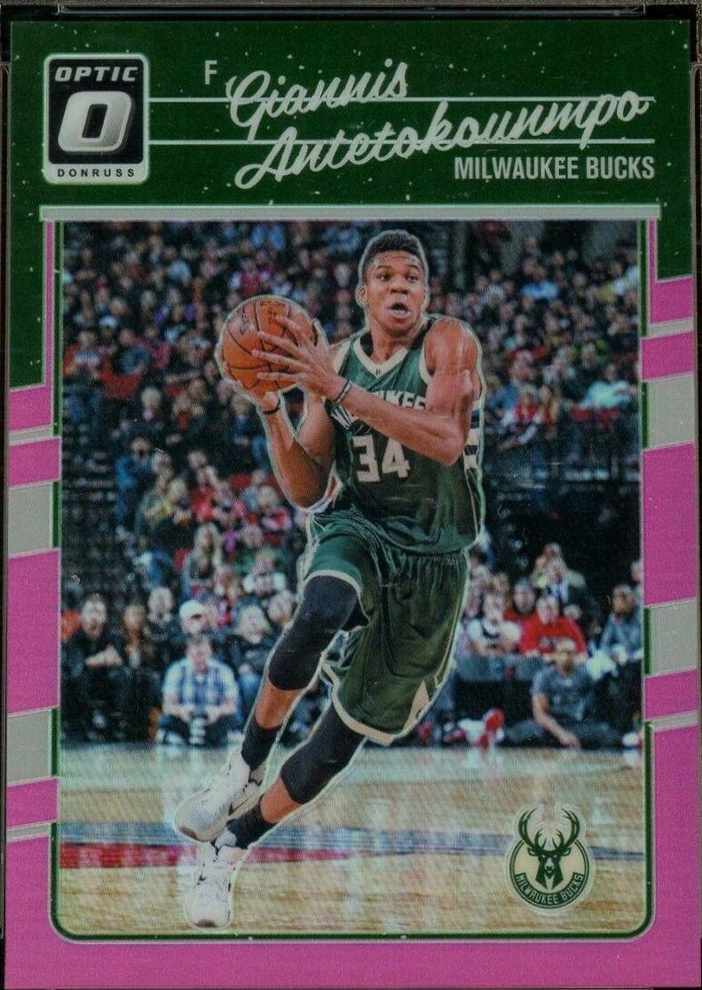 Giannis Antetokounmpo [Pink] #5