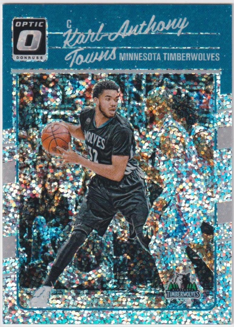 Karl Anthony Towns [White Sparkle] #128