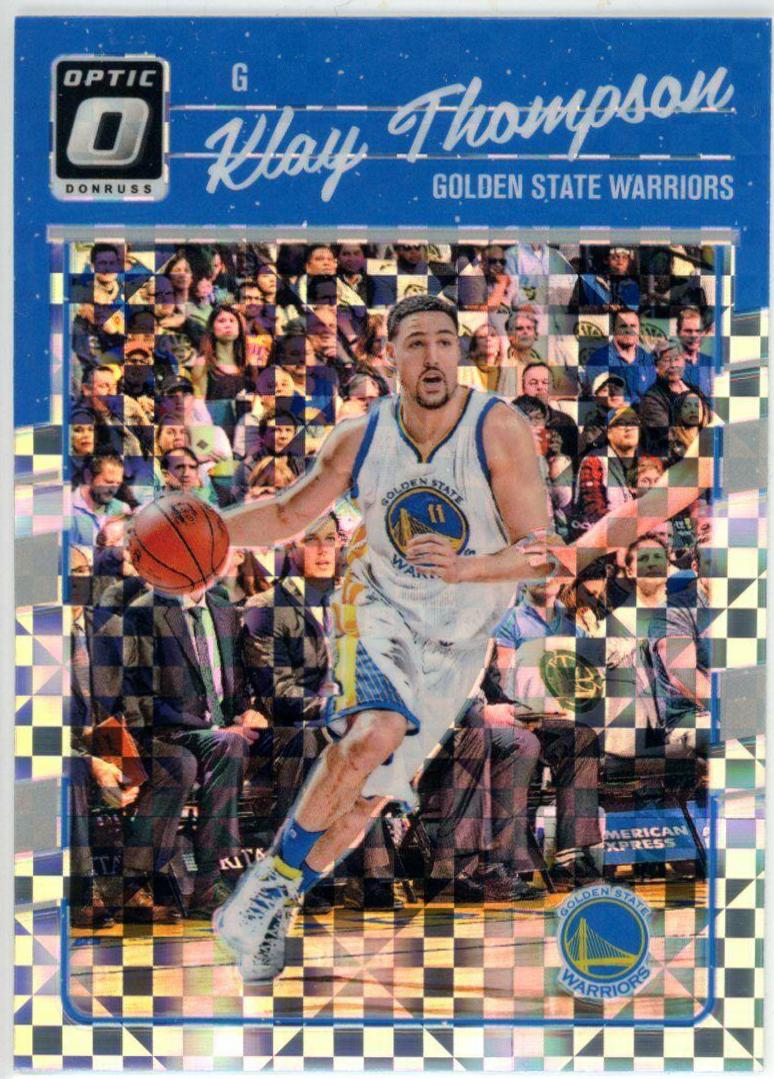 Klay Thompson [Checkerboard] #136