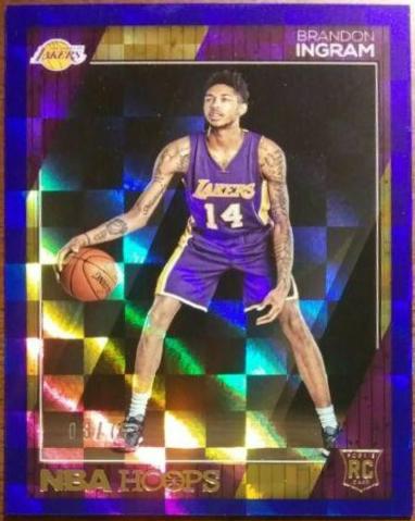 Brandon Ingram [Blue Checkerboard] #262
