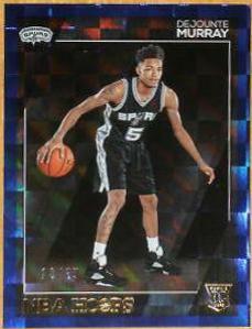 Dejounte Murray [Blue Checkerboard] #285