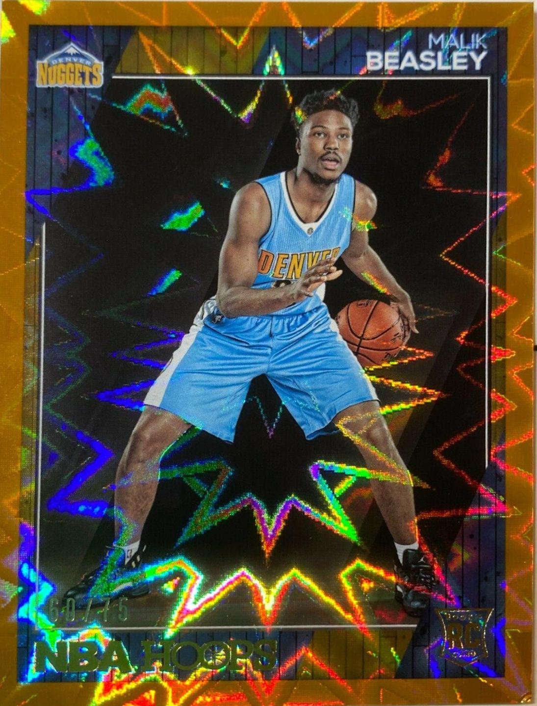 Malik Beasley Orange Explosion #276