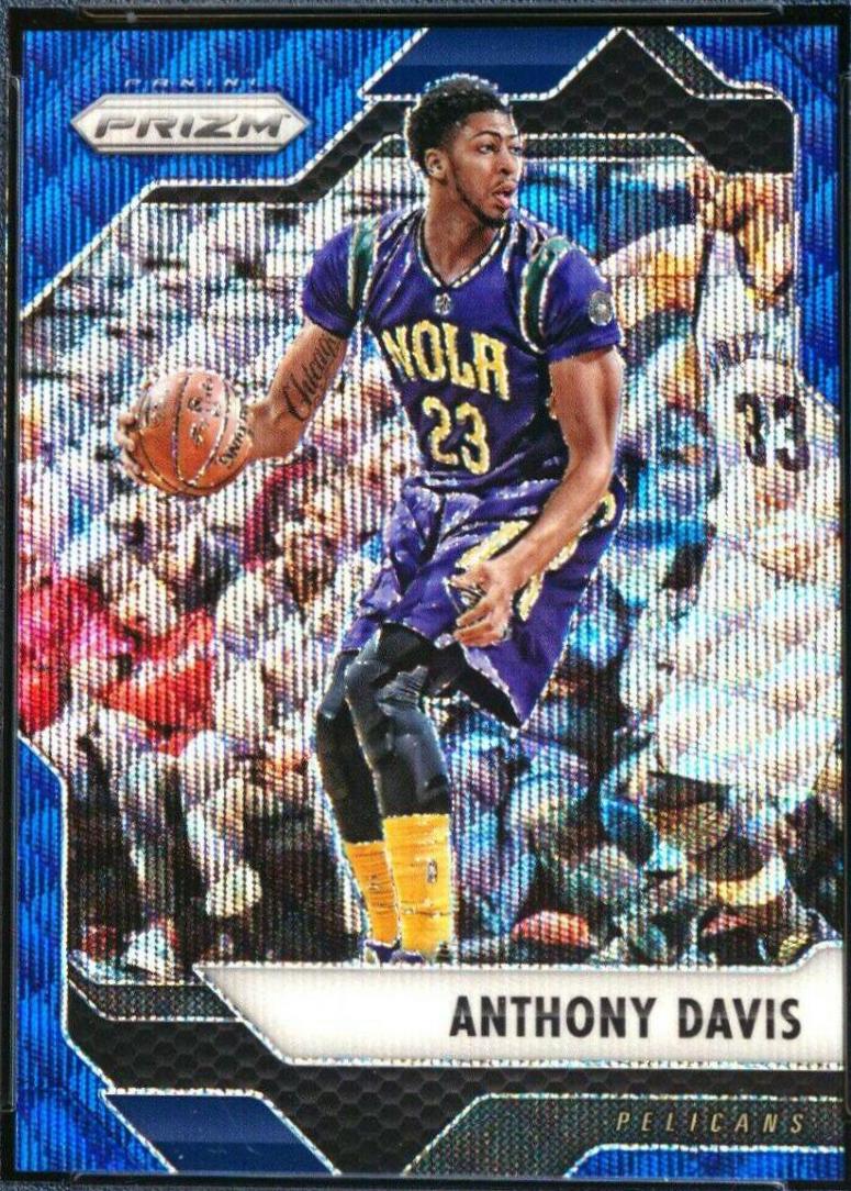 Anthony Davis [Blue Wave Prizm] #191