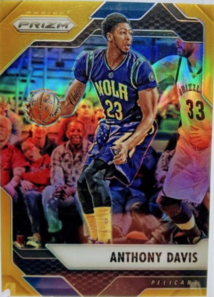 Anthony Davis [Gold Prizm] #191