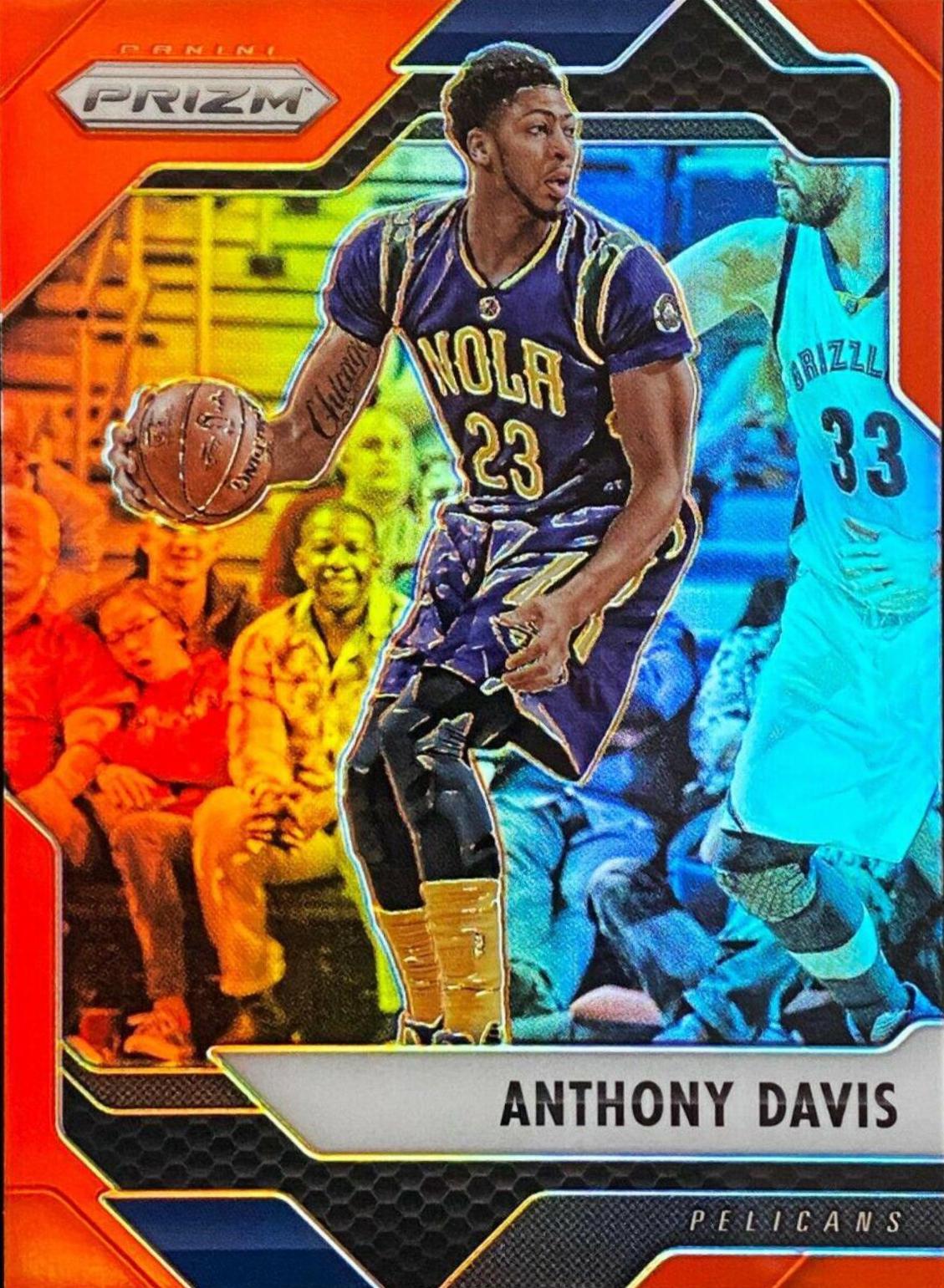 Anthony Davis [Orange Prizm] #191
