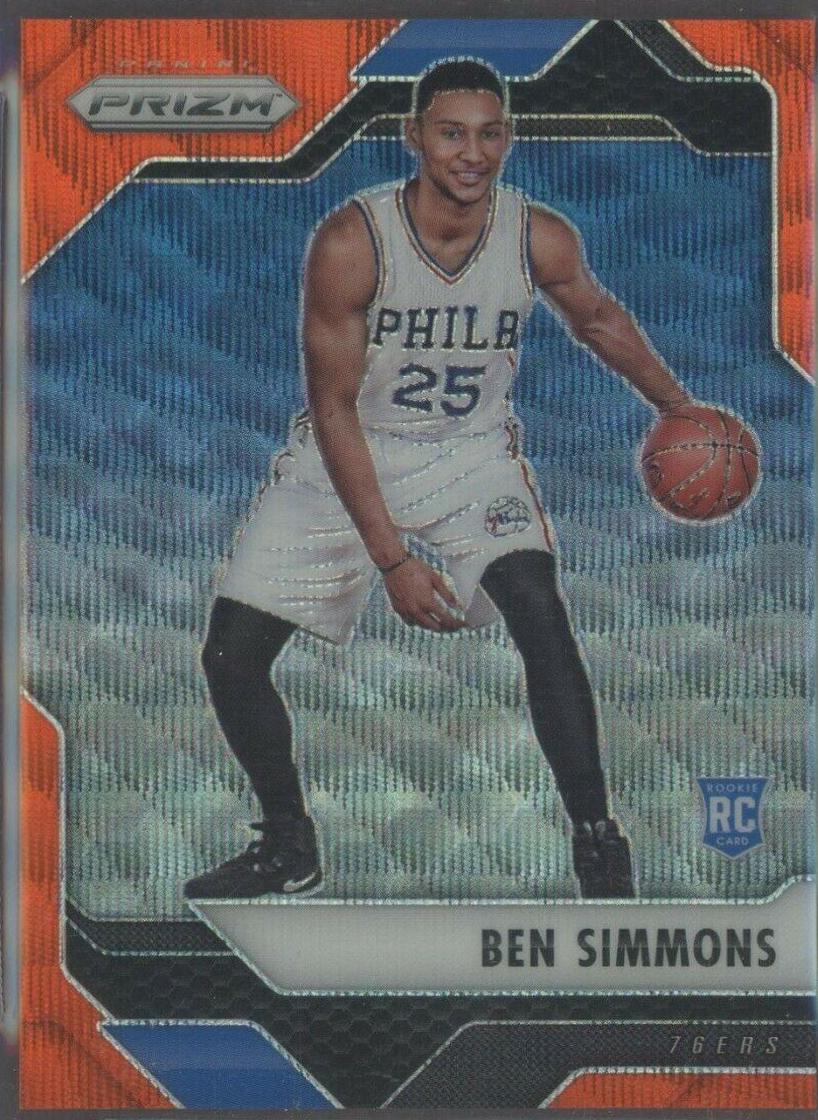 Ben Simmons [Orange Wave Prizm] #1