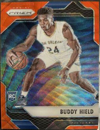 Buddy Hield [Orange Wave Prizm] #192
