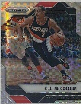 C.J. McCollum Starburst Prizm #273