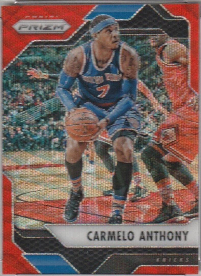 Carmelo Anthony [Orange Wave Prizm] #121
