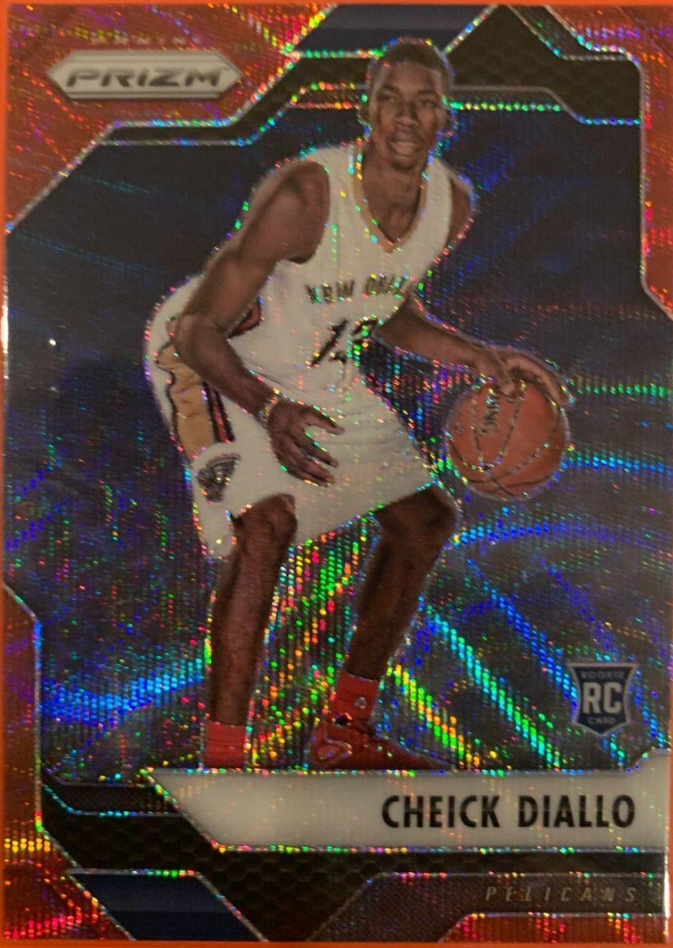 Cheick Diallo [Ruby Wave Prizm] #196