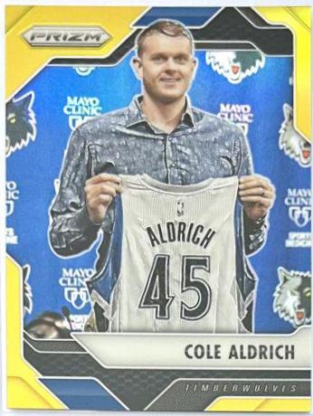 Cole Aldrich [Gold Prizm] #269