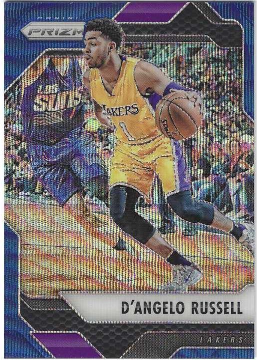 D'Angelo Russell [Blue Wave] #132
