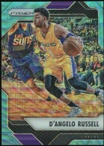 D'Angelo Russell [Teal Wave Prizm] #132