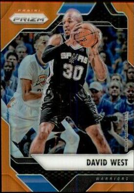 David West [Orange Prizm] #288