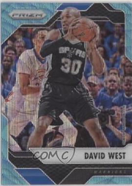 David West [Teal Wave Prizm] #288