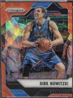 Dirk Nowitzki [Orange Wave Prizm] #151