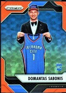 Domantas Sabonis [Orange Prizm] #255