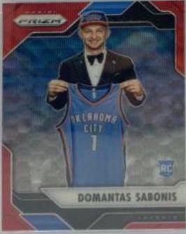 Domantas Sabonis [Ruby Wave Prizm] #255