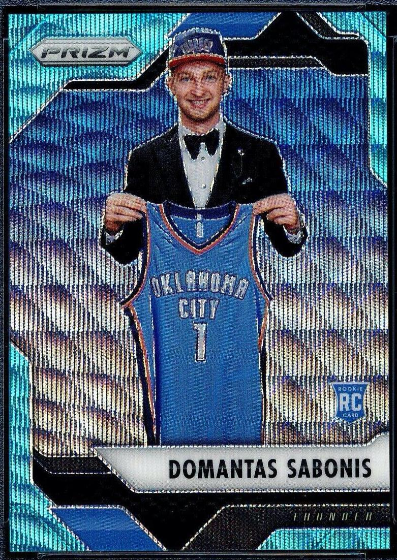 Domantas Sabonis [Teal Wave Prizm] #255