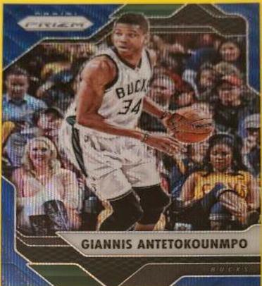 Giannis Antetokounmpo [Blue Wave Prizm] #13