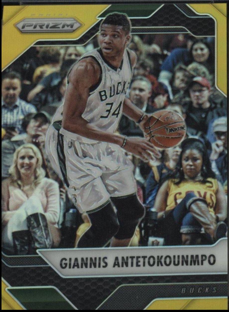 Giannis Antetokounmpo [Gold Prizm] #13