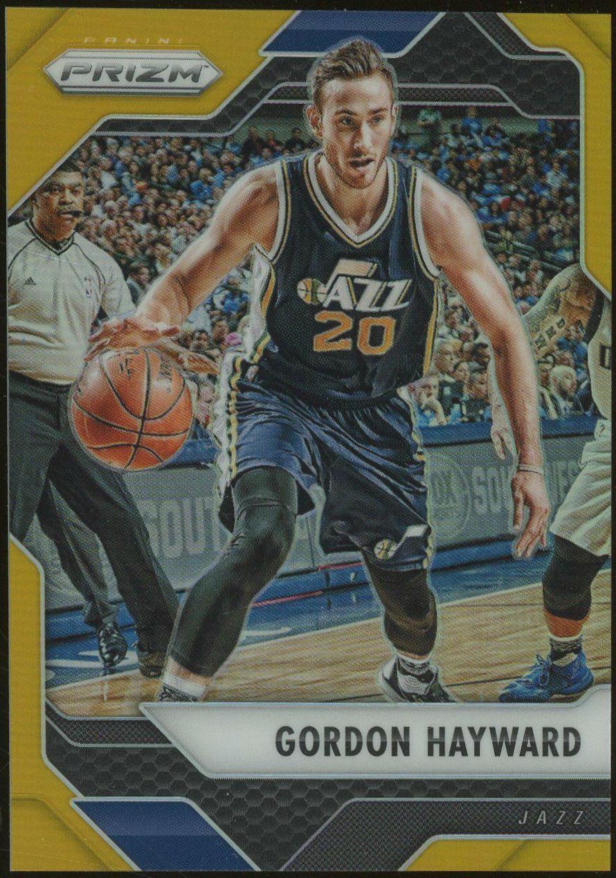 Gordon Hayward [Gold Prizm] #101