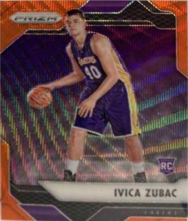 Ivica Zubac [Orange Wave Prizm] #136