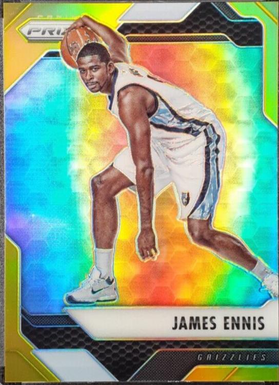 James Ennis [Gold Prizm] #70