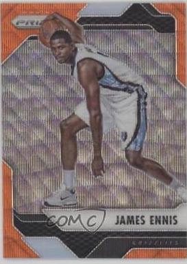 James Ennis [Orange Wave Prizm] #70