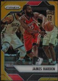James Harden [Gold Prizm] #221