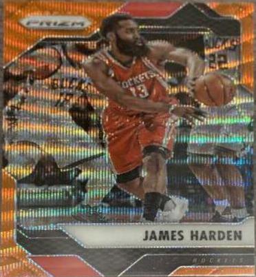 James Harden [Orange Prizm] #221