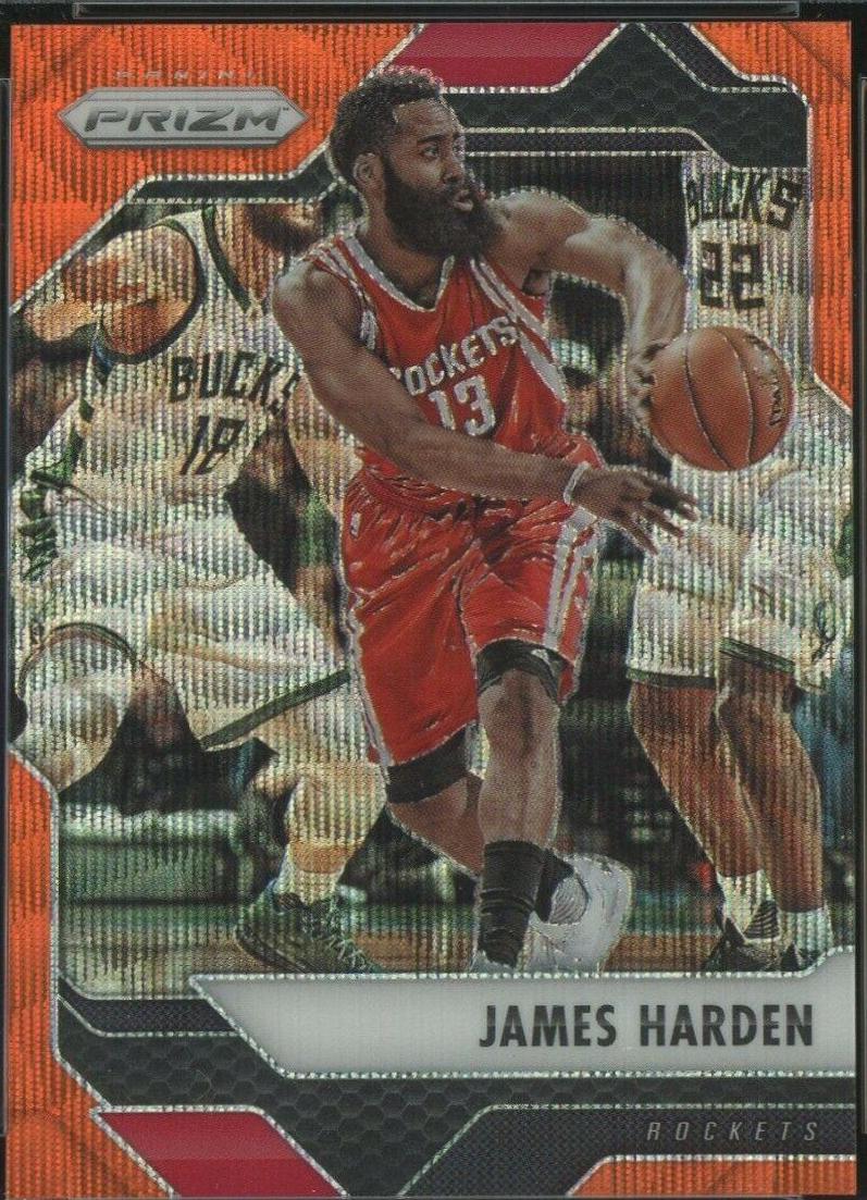 James Harden [Orange Wave Prizm] #221