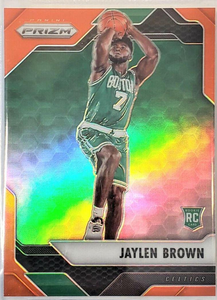 Jaylen Brown [Orange Prizm] #44
