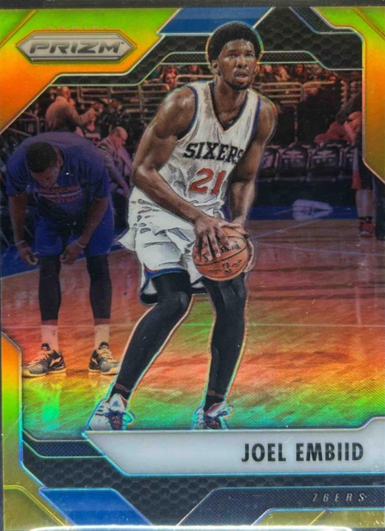 Joel Embiid [Gold Prizm] #4