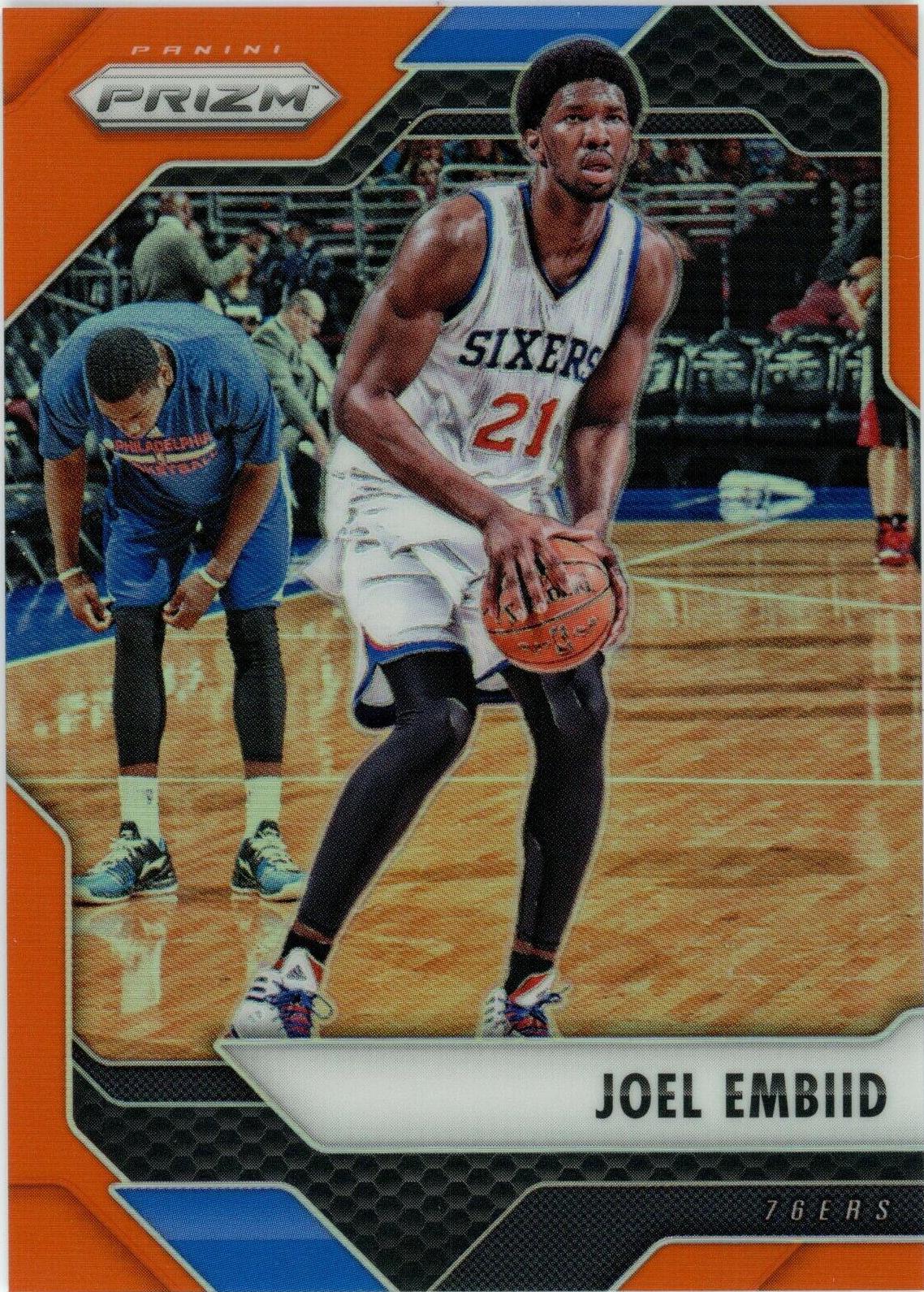 Joel Embiid [Orange Prizm] #4