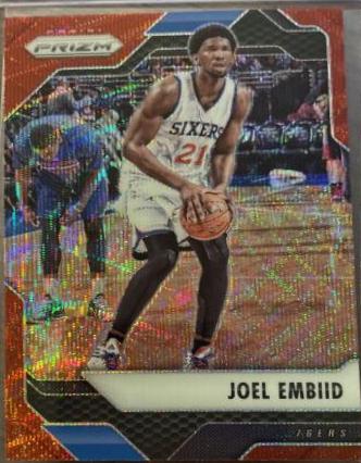 Joel Embiid [Ruby Wave Prizm] #4