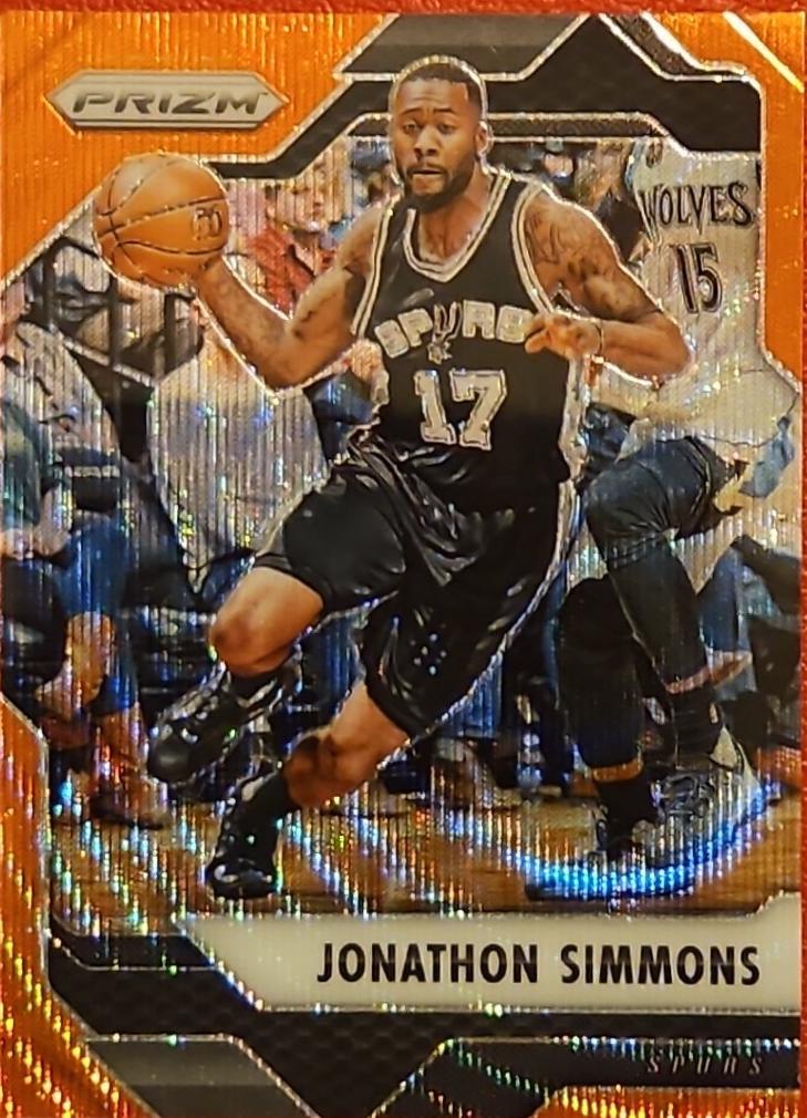 Jonathon Simmons [Orange Prizm] #239