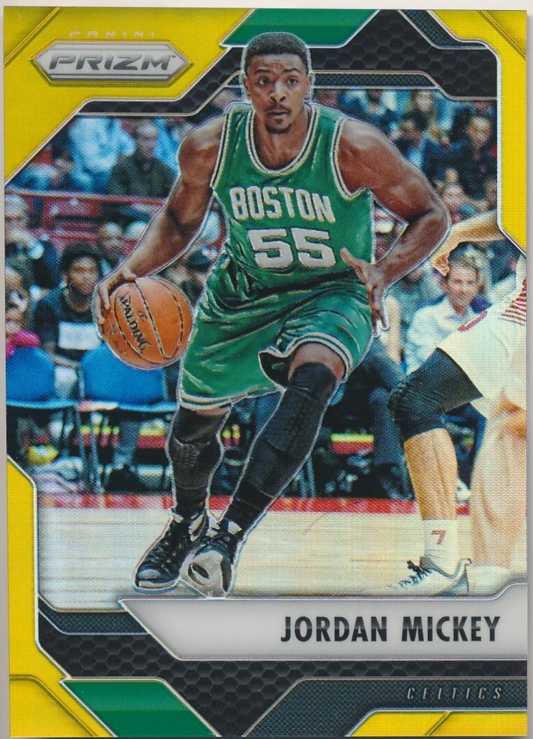 Jordan Mickey [Gold Prizm] #50