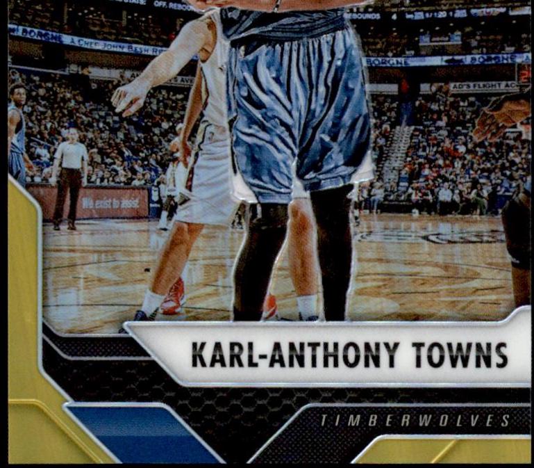 Karl Anthony Towns [Gold Prizm] #262