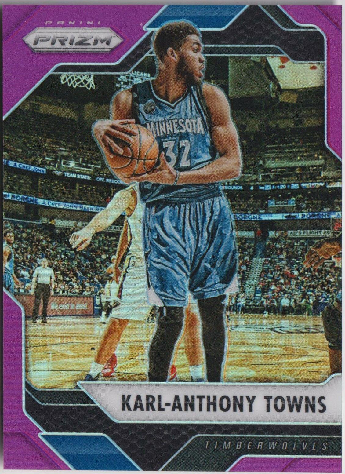 Karl Anthony Towns [Purple Prizm] #262