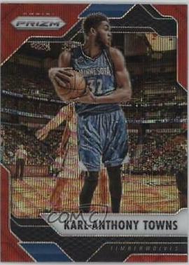 Karl Anthony Towns [Ruby Wave Prizm] #262