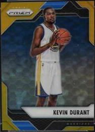 Kevin Durant [Gold Prizm] #282